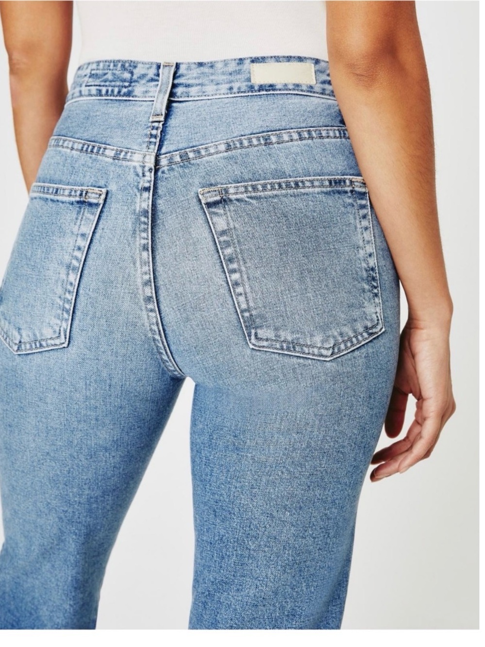 AG Adriano Goldschmied Alexxis High Rise 90s Straight Leg Jeans size 27